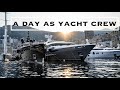 What a day at work looks like  yacht arience