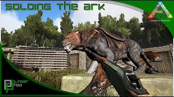 Soloing the Ark S4E27! Patch 260! Sabertooth Make-over! Increased cave Difficulty!