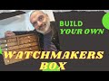 Home made watchmakers tool box