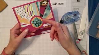 Sunburst Technique - Make a card Monday week 17