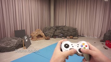 Swarm of Crazyflie 2.0 quadcopters