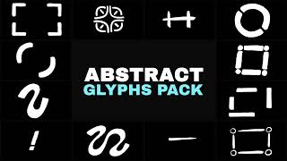 Abstract Animation Glyphs Pack