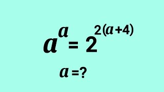 Can you solve this?? | Math Olympiad | Find the value of a??