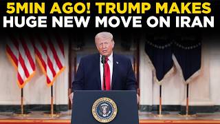 TRUMP LIVE | Trump Announces Major Iran Move as World Watches for What Happens Next | IRAN NEWS