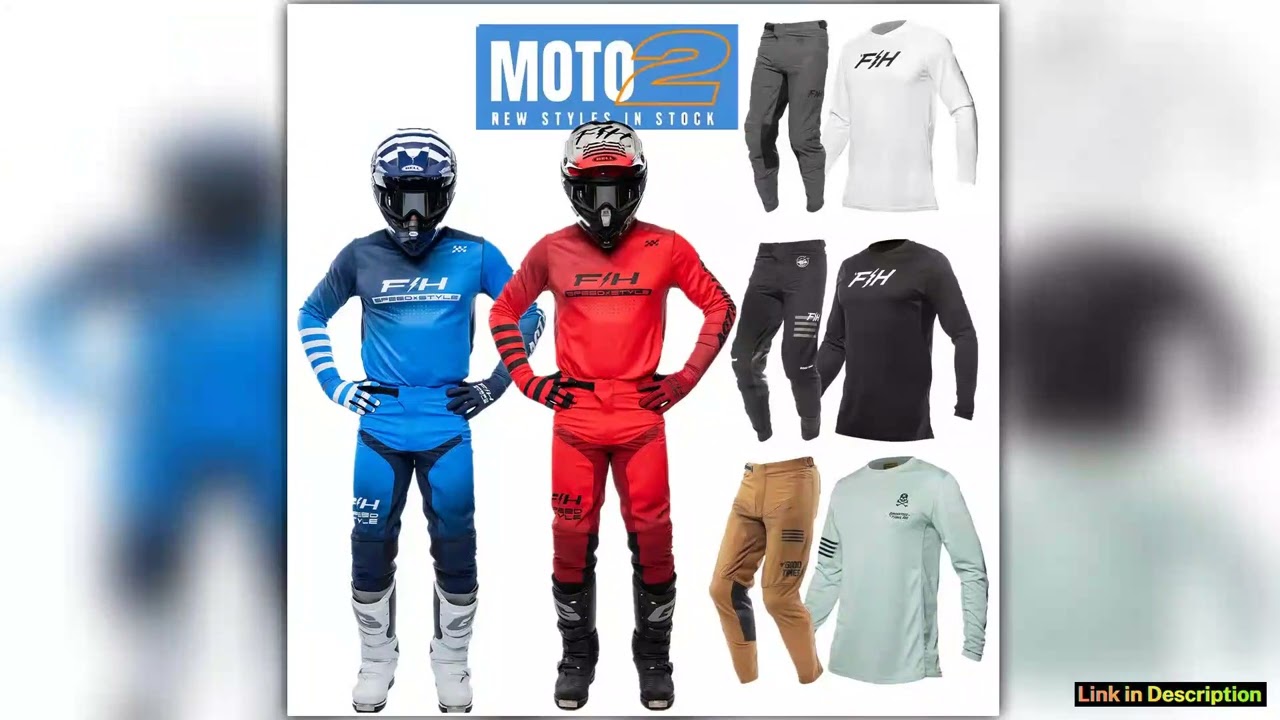 2026 FH Motocross Gear Set Top Shift MX Jersey Set ATV Race Wear Enduro Moto Kits Off Road Motorcyc
