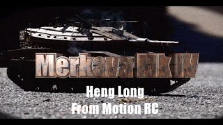 Merkava Mk IV Remote Control Tank from Heng Long supplied by Motion RC