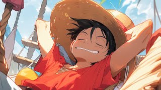 Relaxing Nap w/ LUFFY on the Thousand Sunny: Bink's Sake & Seashore | ONE PIECE ASMR | NijiSounds ♪