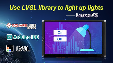 Get Started with CrowPanel Advance HMI Screen: Lesson 03 -  Use LVGL Library to Create UI Interface