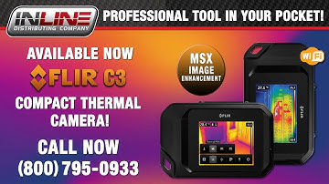 FLIR C3 Compact Thermal Imaging Camera Available Now!
