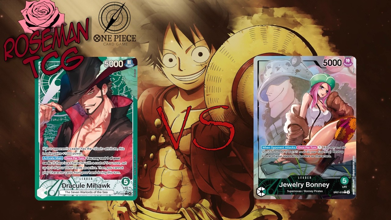 One Piece TCG Mihawk v Green Bonney - March 1st Final Round