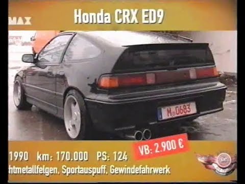 Honda Crx Ed9 Testdrive Youtube