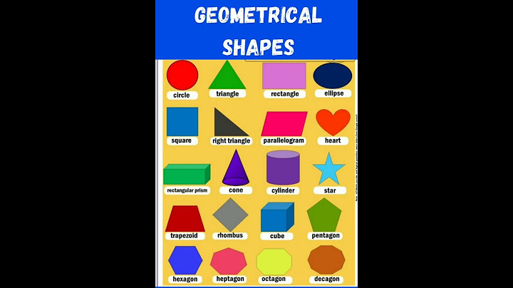 GEOMETRICAL SHAPES