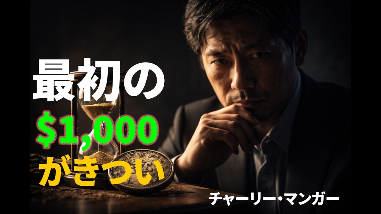 なぜ最初の1,000ドルは、次の1万ドルより貯めるのが難しいのか