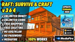 Survival On Raft: Multiplayer Mod Apk v364 Terbaru 2024 - Unlimited Money Free Shopping Mediafire screenshot 3