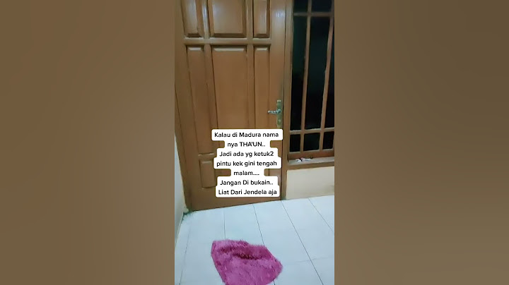 Tamu misterius saat tengah malam | lampor