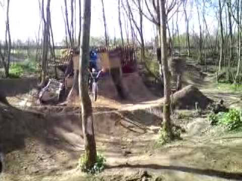 Mat burton, Danny Prout, Skiddy and Pell 1st ride ...