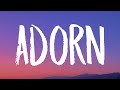 Miguel - Adorn (Lyrics)