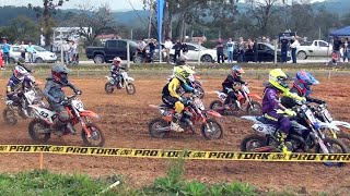 2ª etapa do Campeonato Brasileiro de Velocross 2023 Disputa entre os primeiros na 65cc