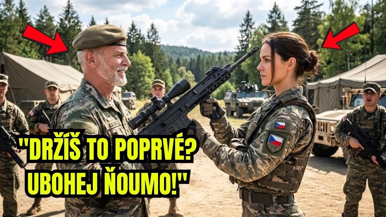 Generál jí podal M82 .50 Cal, pak ztuhl při spatření odznaku elitních odstřelovačů.