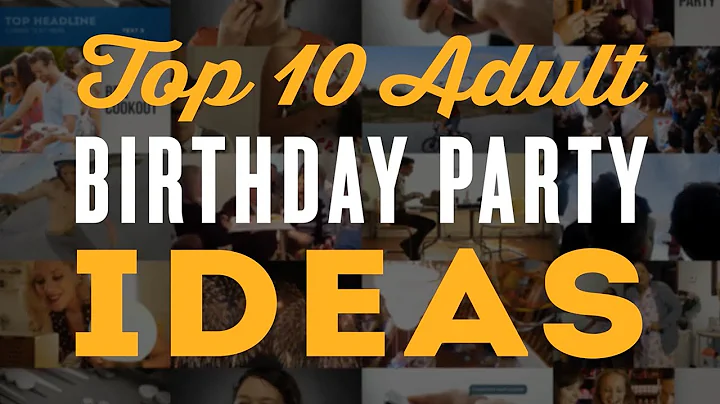 Top 10 Adult Birthday Party Ideas for a 30th, 40th, 60th & 50th Birthday Party - DayDayNews