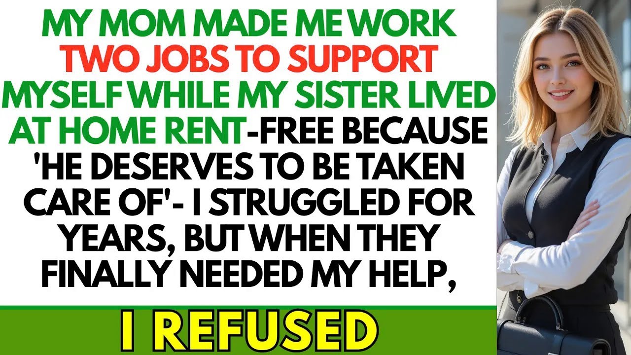 My Mom Made Me Work Two Jobs While My Sister Lived At Home Rent-Free ...