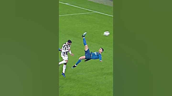 Cristiano Ronaldo's amazing bicycle kick vs Juventus | Instagram trending edits