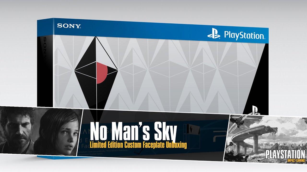 No Man's Sky Limited Edition Custom Faceplate Unboxing - YouTube