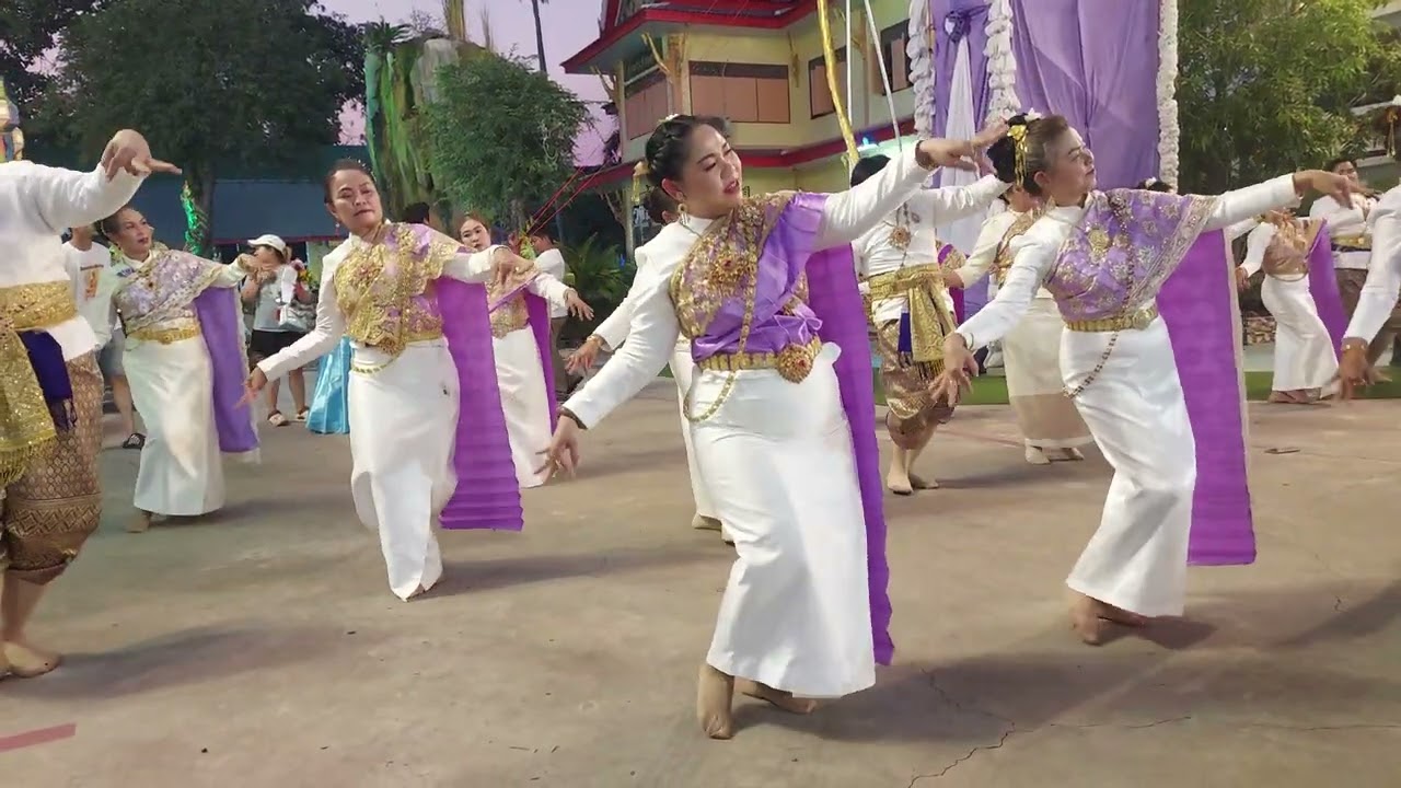 รำเพลงบายศรีหลวงงานพิธีบรรจุหัวใจองค์พระ 7 ก.พ. 69