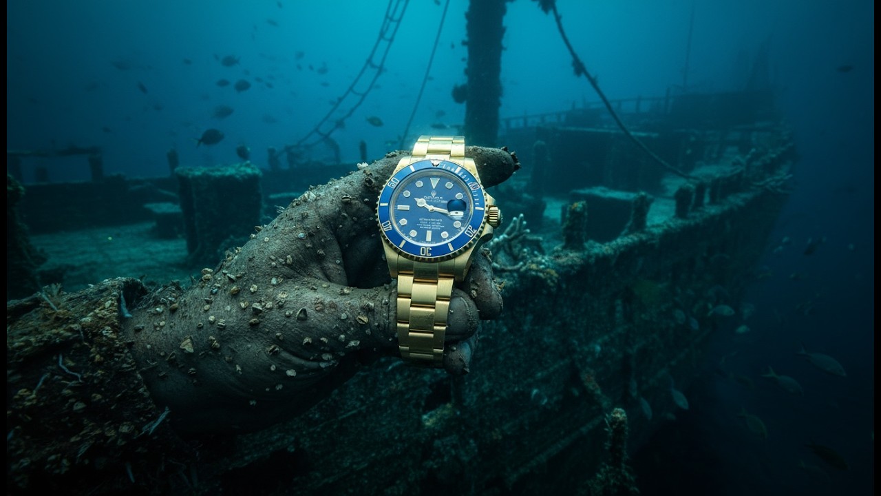 I Found a Million Dollar Rolex Container Under the Ocean!