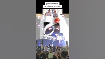 Momen iwan fals & cikal #iwanfalskonser #gaungmerahsegalanya #cikal #shortvideo