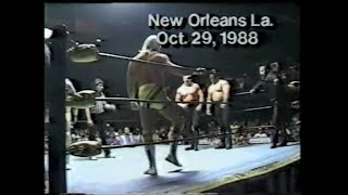 Tag Titles   Midnight Express vs Road Warriors   New Orleans Oct 29th, 1988