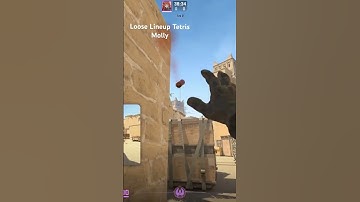 Tetris Molly - (A Anchor CT) Mirage [CS2] #cs2 #csgo #counterstrike #shorts
