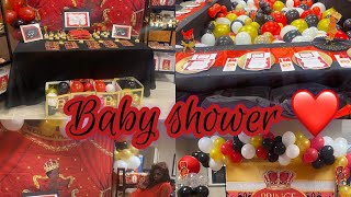Baby shower vlog ❤️ it was royalty 😍