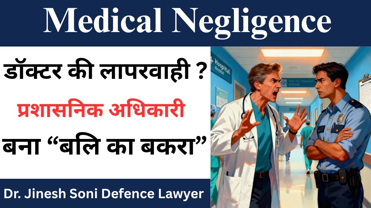 Medical Negligence & Administrative Liability Explained | Can an ...