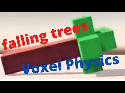 Advanced Voxel physics destruction (Minecraft with physics) in unity 3d
