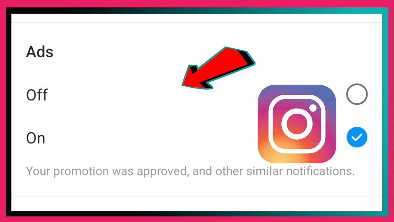 How To Turn Off Ads Notification On Instagram | How To Stop Ads Notification On Instagram