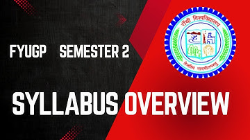 Ranchi University FYUGP Semester 2 Syllabus Overview | 2023-2027 Session