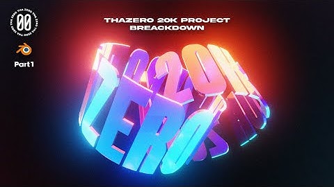 HOW TO CREATE A CIRCULAR TEXT IN BLENDER | Part 1