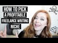 How to Pick a Profitable Freelance Writing Niche