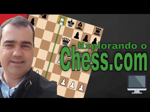 Acessando o chess.com - Pratique xadrez online e evolua seu jogo 