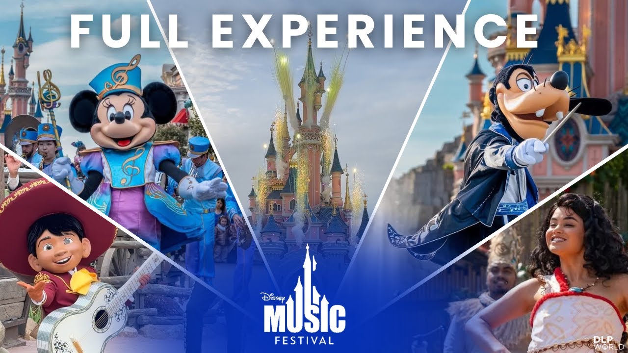 [4K] Disney Music Festival - FULL EXPERIENCE | Disneyland Paris 2025