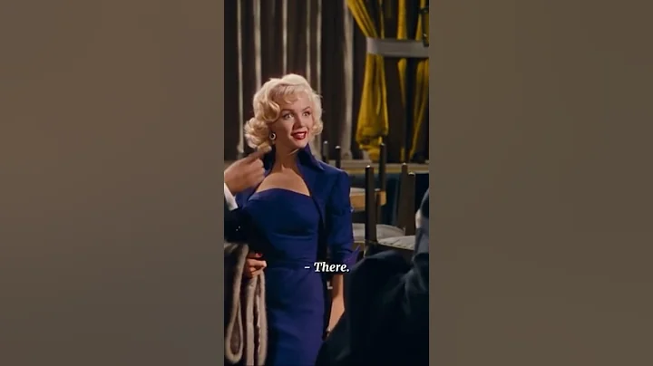Iconic Moment Of Marilyn Monroe In Gentlemen Prefer Blondes