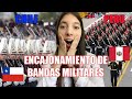 REACCION a ENCAJONAMIENTO BANDA MILITAR CHILE VS PERU 🙌*COMPARACION*