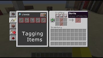 17W49B - Item Tags Fix - Minecraft: Snapshots