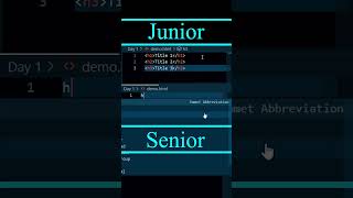 Junior Vs Senior Computer Programming Coding #computerscience #computercoding #coding #programming