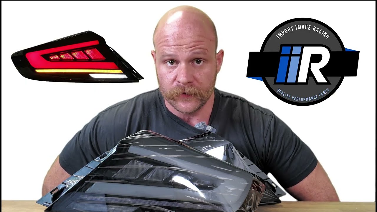 Noble S4 Style Sequential Tail Lights Subaru WRX 2022-2026 | Smoked Lens & White LED Bar