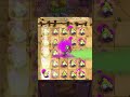 PvZ 2 instant Power - 25 Plants Power up Vs Zombie Imp with 50K HP #shorts #pvz2 #youtubeshorts
