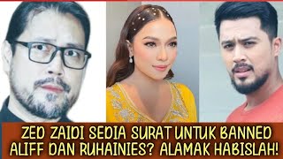 Ini tindakan terkini Zed Zaidi kepada Aliff dan Ruhainies⁉️ Habislah tak boleh lari lagi!