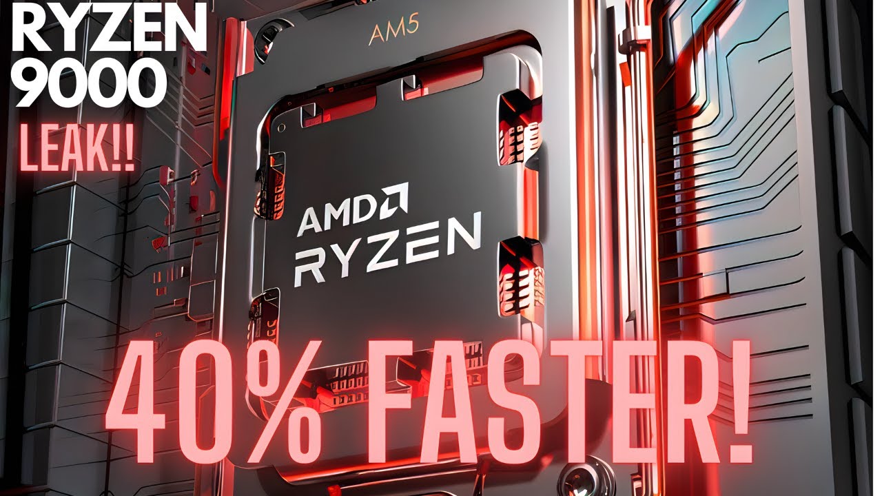 Exclusive Look at AMD RYZEN 9000 CPU Leak - Details Inside!
