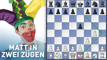 Wie kann man beim Schach in 2 Zügen gewinnen?